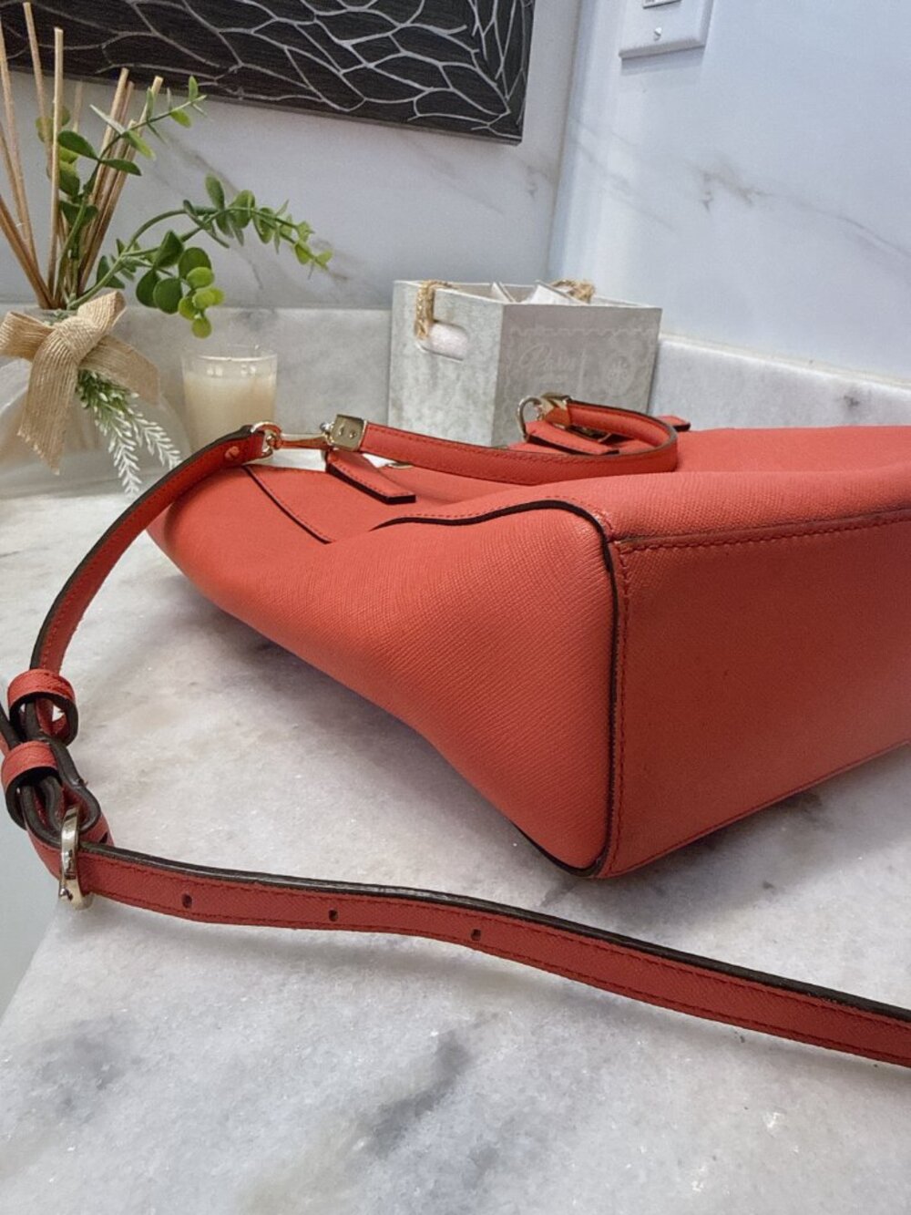 EUC Coach Madison Saffiano Leather Mini Tote Bag - Picture 11 of 15